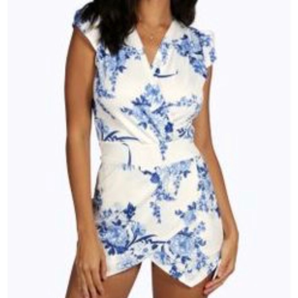 Sold Blue floral romper